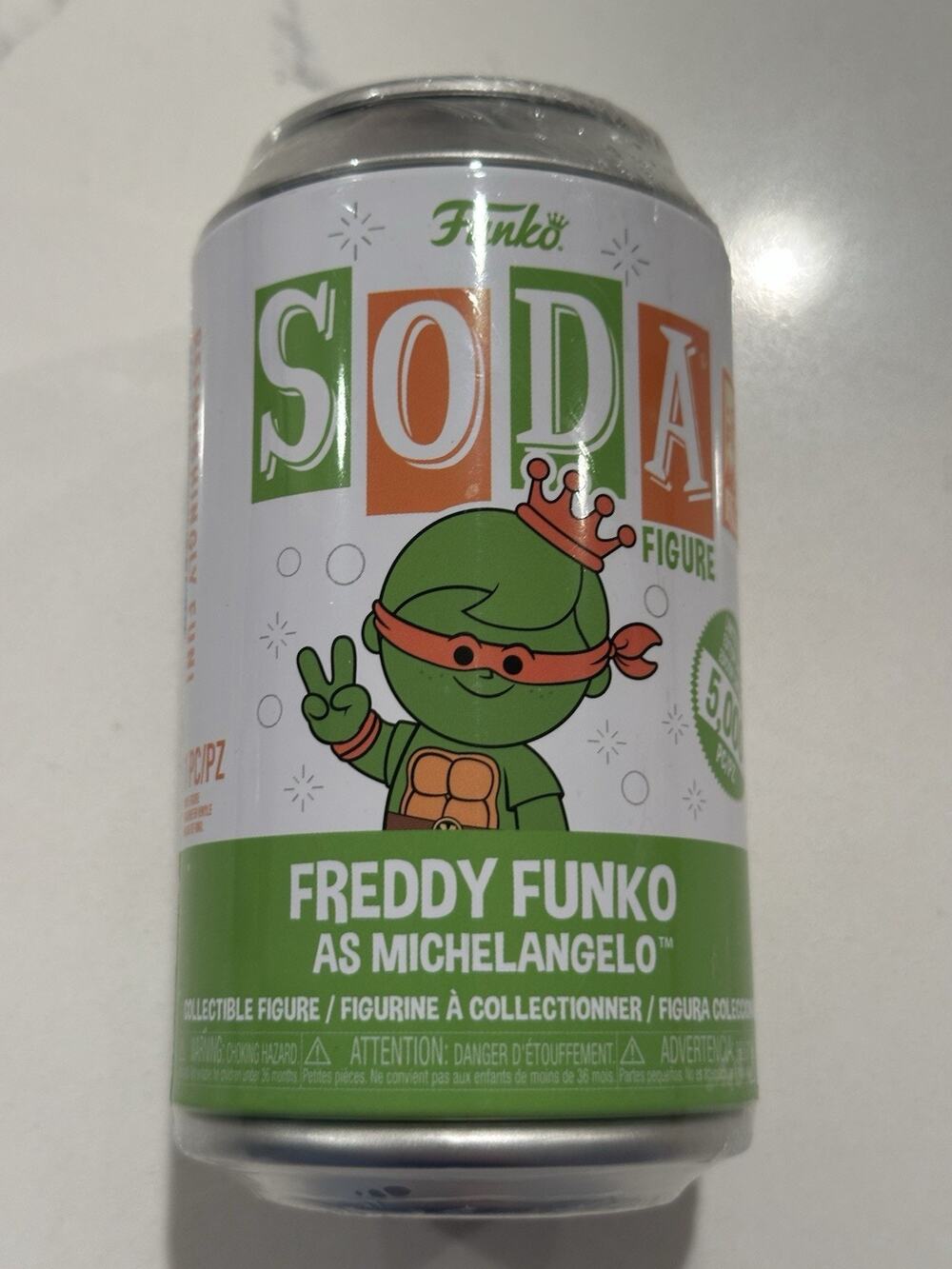 Soda Freddy Funko As Michelangelo SEALED New #2